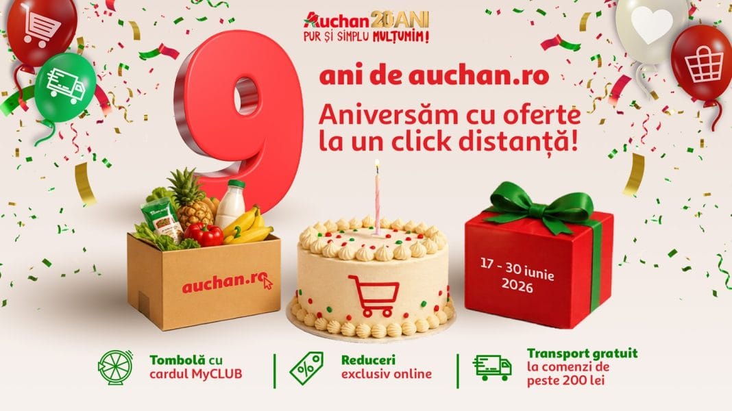 Auchan.ro - 9 ani de cumparaturi online (1)